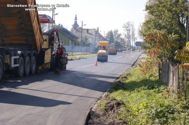 Droga z Kutna do Żychlina na ukończeniu - Zdjęcie główne