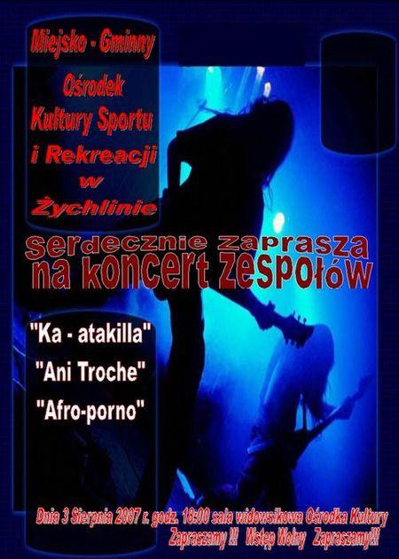 Koncert rockowy w Żychlinie  - Zdjęcie główne