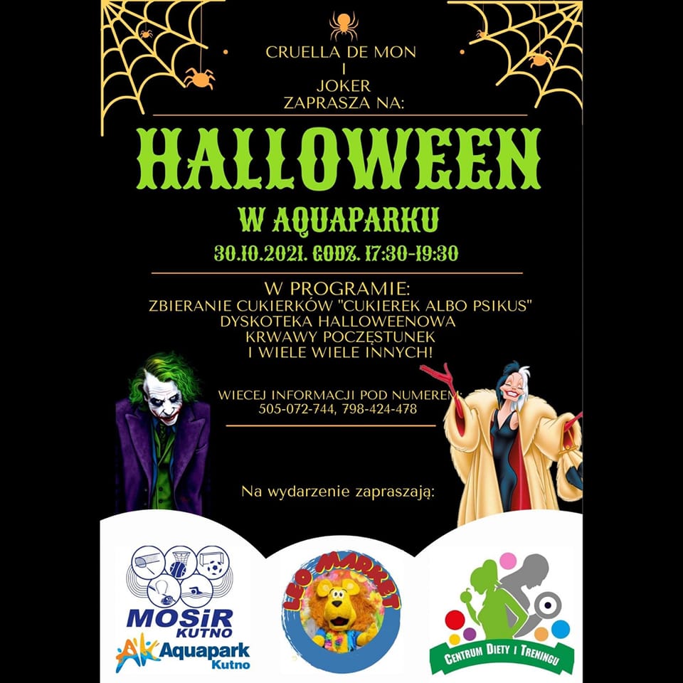 Halloween w Aquapark Kutno