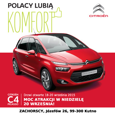Dni otwarte 18-20 września w salonie Citroena u Zachorskich - Zdjęcie główne