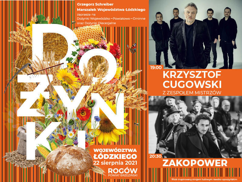 Marszałek Grzegorz Schreiber zaprasza na Dożynki! - Zdjęcie główne