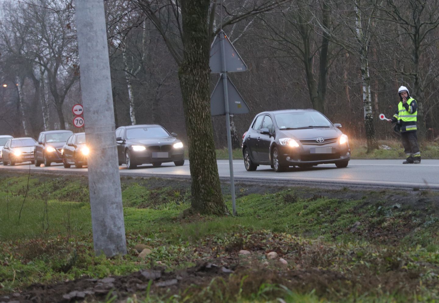 Do zdarzenia doszło na DK 60 w okolicach Kutna.