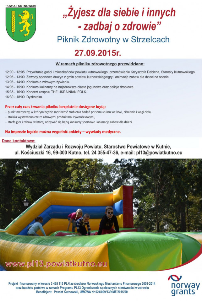 Piknik Zdrowotny w Strzelcach - Zdjęcie główne