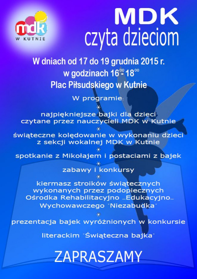 MDK czyta dzieciom - Zdjęcie główne