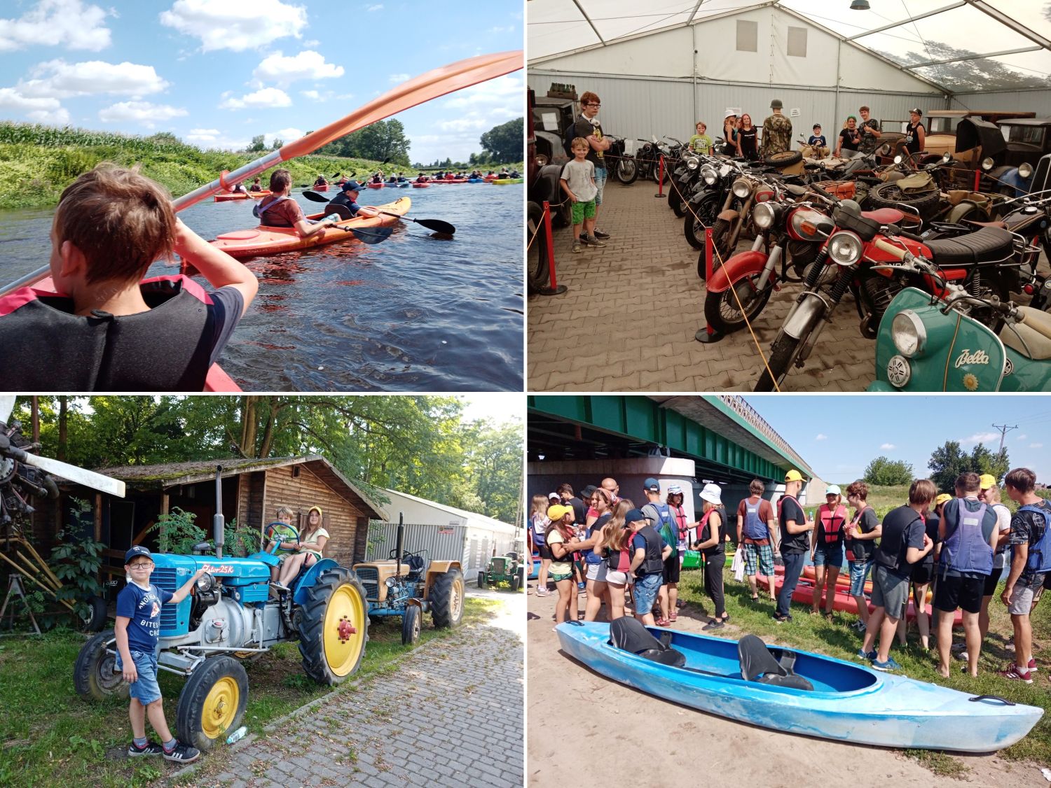 [ZDJĘCIA] Podopieczni z Pieczy Zastępczej z Powiatu Kutnowskiego na spływie kajakowym. To pierwsza taka impreza w ramach programu „Rodzina od serca”  - Zdjęcie główne