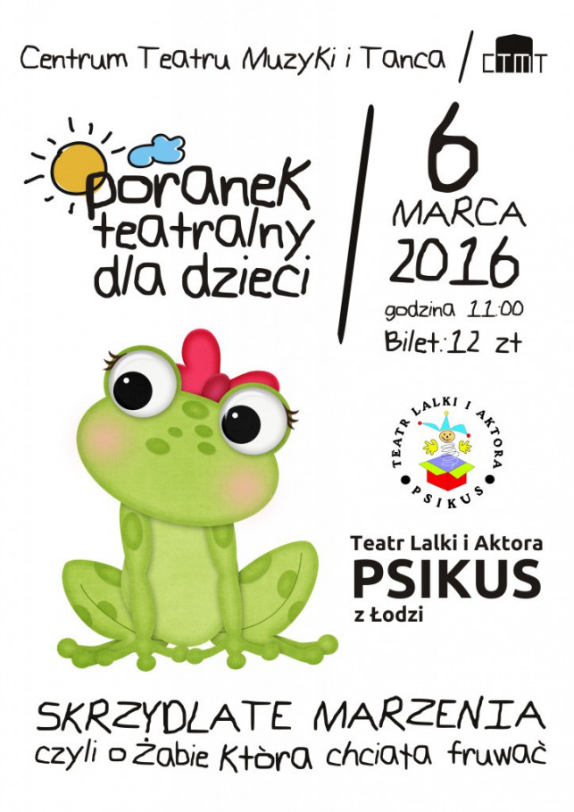Poranek Teatralny dla Dzieci w CTMiT - Zdjęcie główne