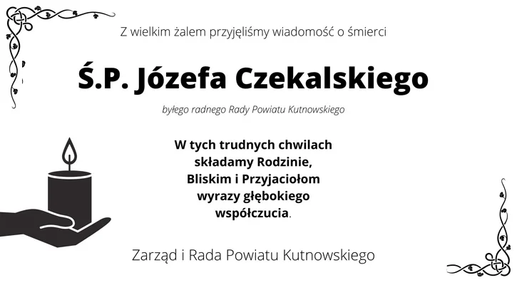 Kondolencje - Zdjęcie główne