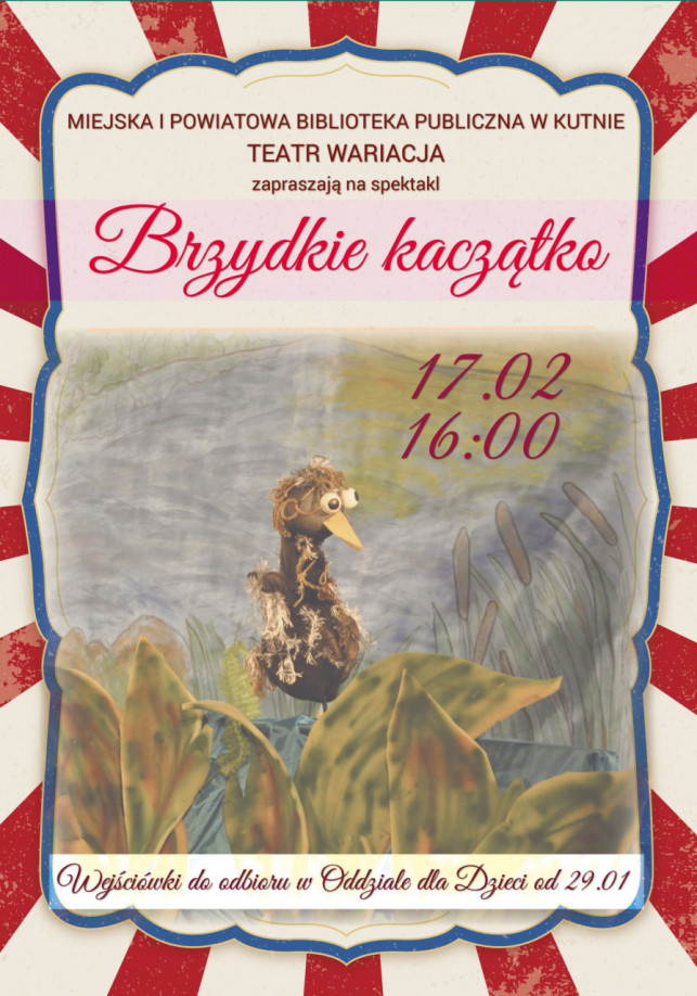 Spektakl teatralny w Bibliotece - Zdjęcie główne