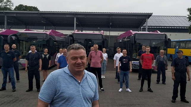 [WIDEO] MZK Kutno pompuje nie tylko opony. Kolejna odsłona #GaszynChallenge - Zdjęcie główne