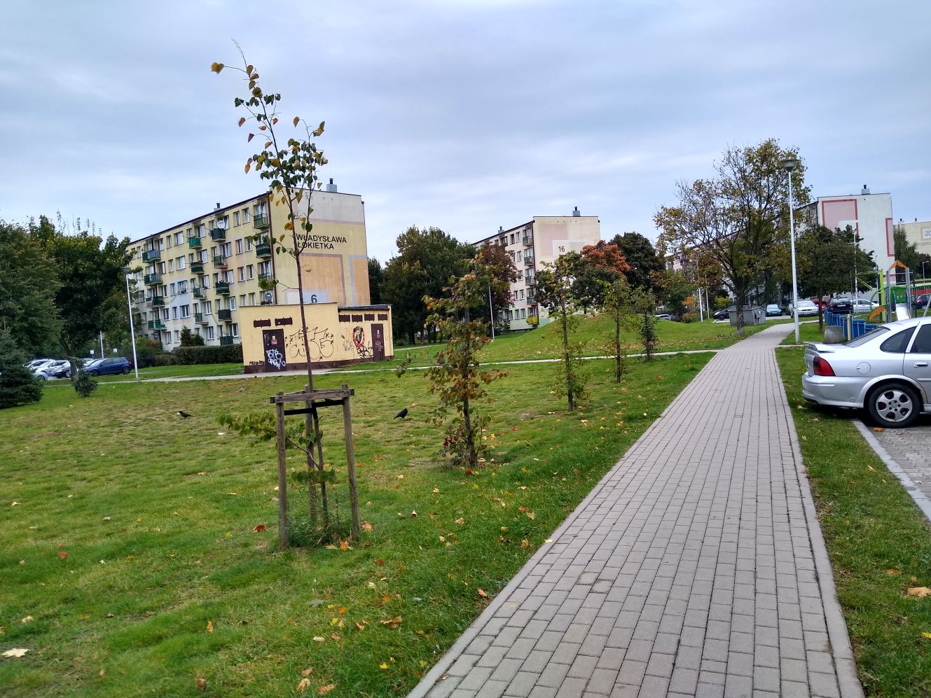 Okolice ulic Jagiełły i Łokietka w Kutnie