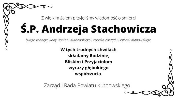 Kondolencje - Zdjęcie główne