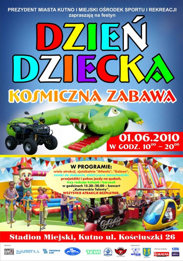 Dzień Dziecka - &quot;Kosmiczna zabawa&quot; - Zdjęcie główne