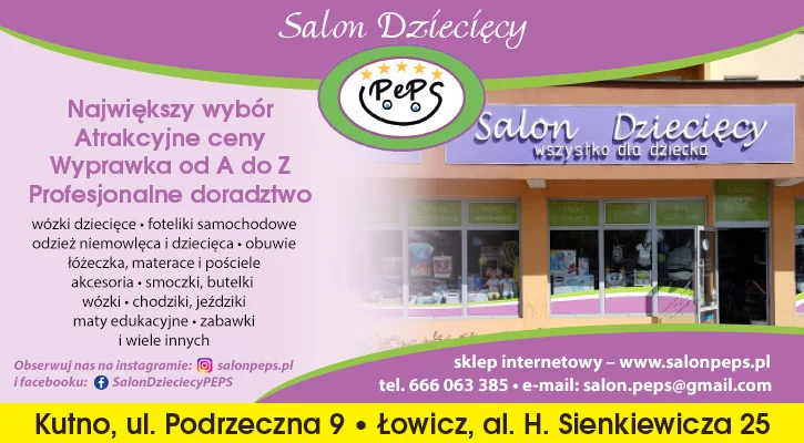 Salon dziecięcy PEPS zaprasza - Zdjęcie główne