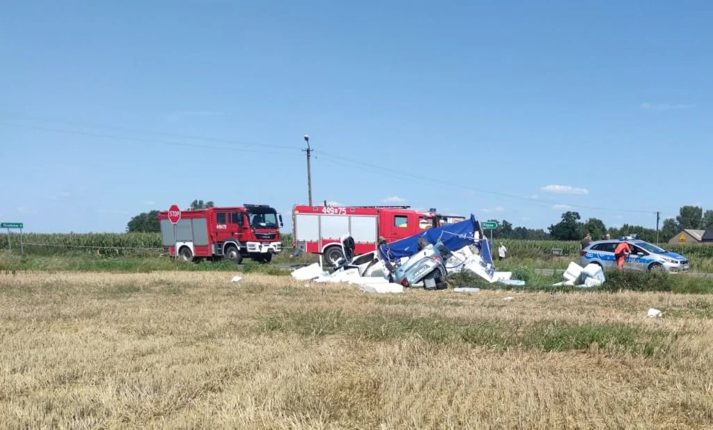 Wypadek: Nie zatrzymała się przed znakiem STOP. Cztery osoby ranne [FOTO] - Zdjęcie główne