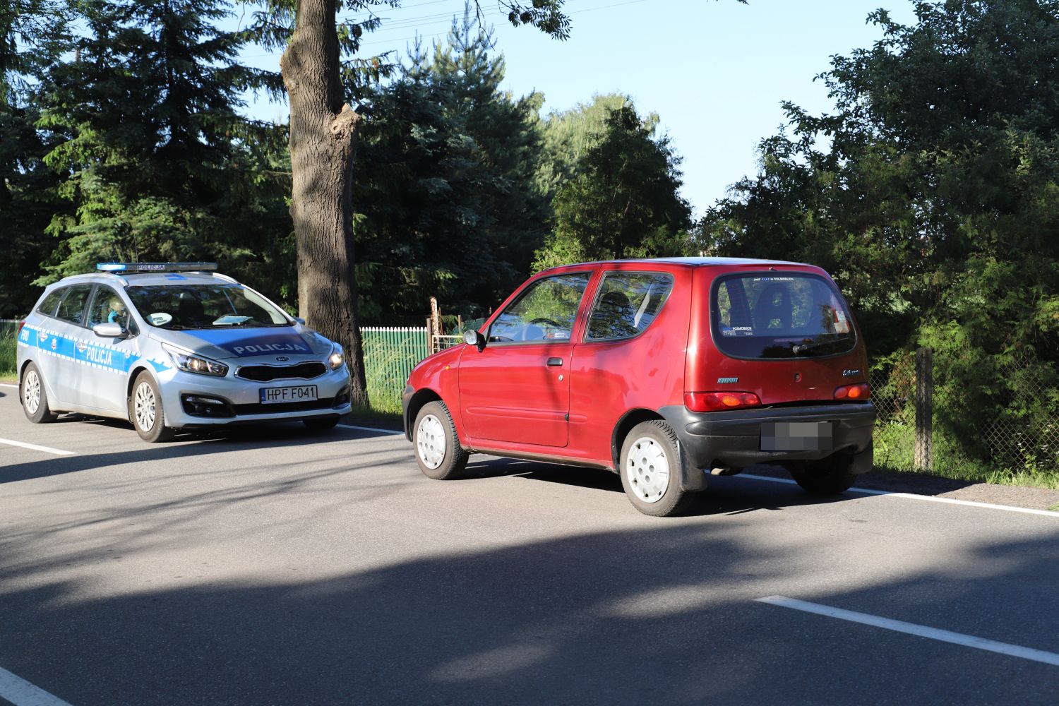 W Leszczynku pod Kutnem zderzyły się dwa samochody