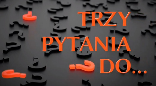 Trzy pytania do... Grzegorza Chojnackiego - Zdjęcie główne