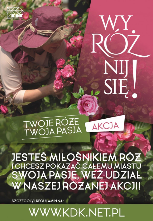 "Twoje róże, Twoja pasja" - Zdjęcie główne