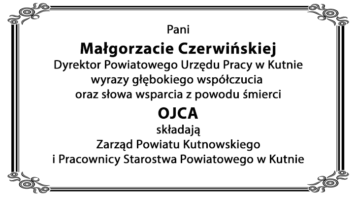 Kondolencje - Zdjęcie główne