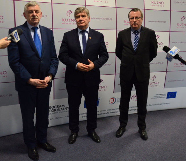 Marszałek Witold Stępień z wizytą w Kutnie - Zdjęcie główne