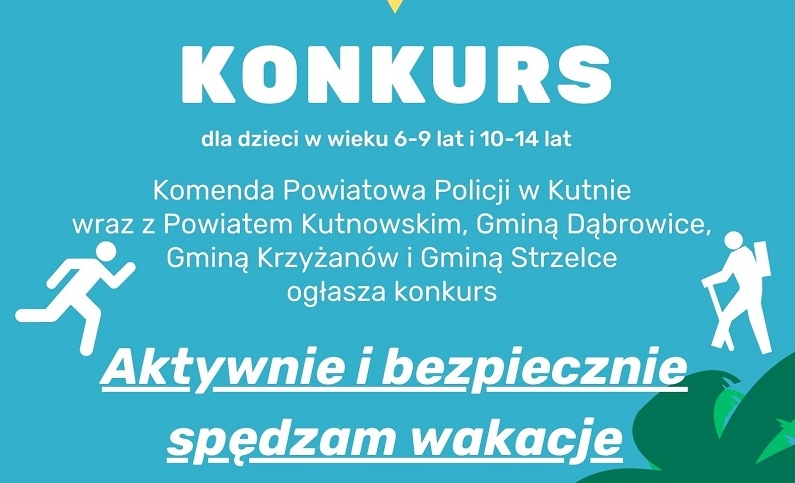 Trwa konkurs "Aktywnie i bezpiecznie spędzam wakacje". Wciąż możesz wziąć w nim udział - Zdjęcie główne