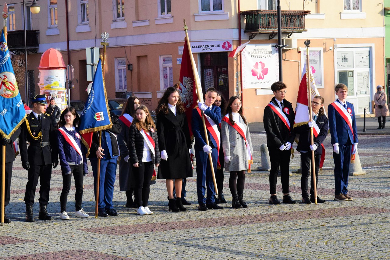 Łęczyca uczciła Narodowe Święto Niepodległości