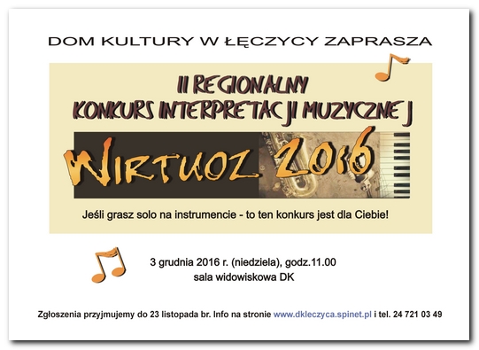 Wirtuoz 2016 - Zdjęcie główne