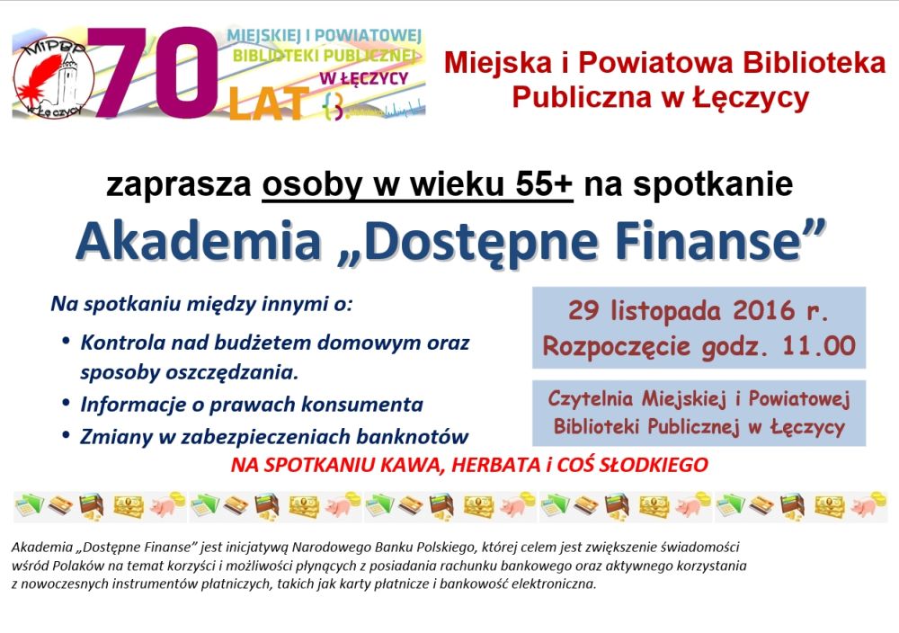 Finanse dostępne w bibliotece - Zdjęcie główne