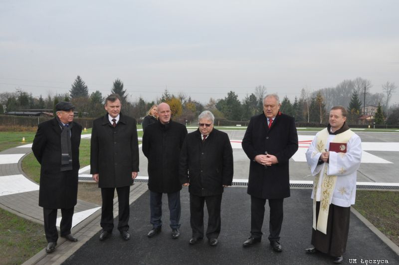 Uroczyste otwarcie lądowiska dla śmigłowców - Zdjęcie główne