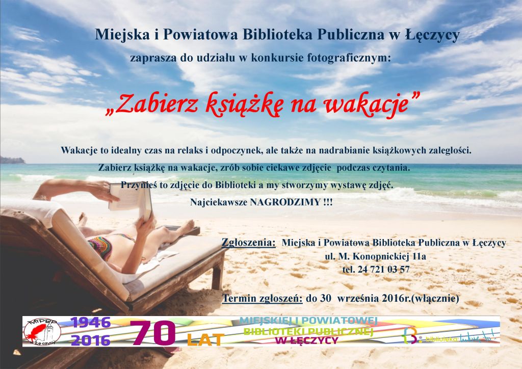 "Zabierz książkę na wakacje" - Zdjęcie główne