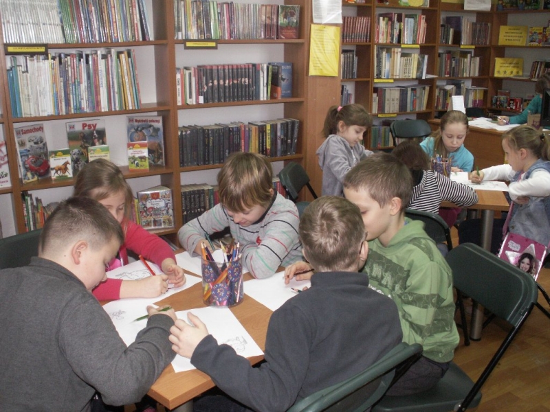 Ferie w bibliotece - Zdjęcie główne