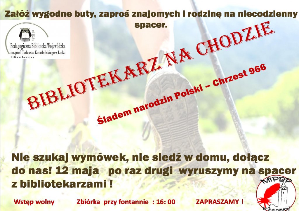 Bibliotekarz na chodzie - Zdjęcie główne