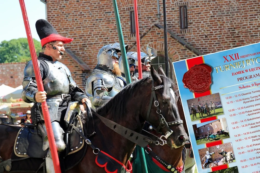 Rycerze już w najbliższy weekend przybędą do Łęczycy. Sprawdź pełny program Turnieju! - Zdjęcie główne