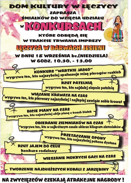 Łęczyca w Barwach Jesieni - Zdjęcie główne