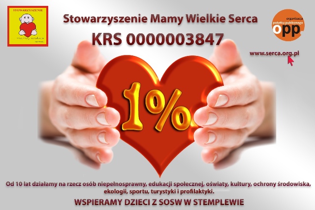 Przekaż 1% podatku na SOSW w Stemplewie - Zdjęcie główne