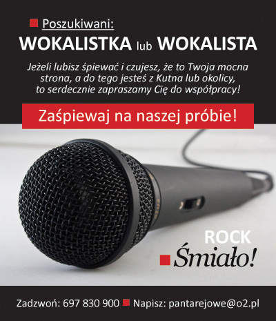 Poszukiwani: wokalista lub wokalistka! - Zdjęcie główne