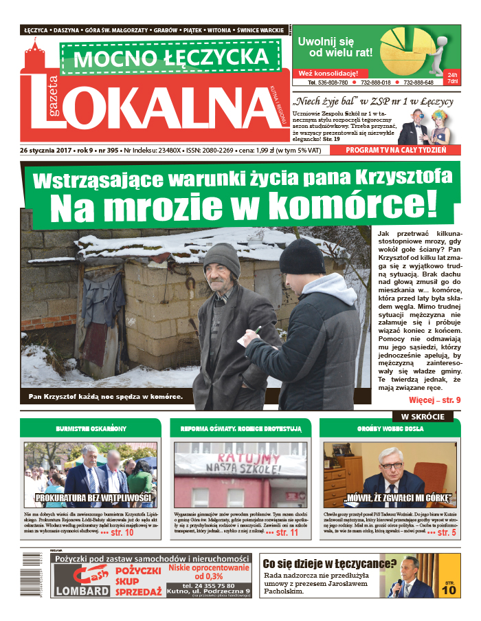 Czytaj nową Gazetę Lokalną! - Zdjęcie główne