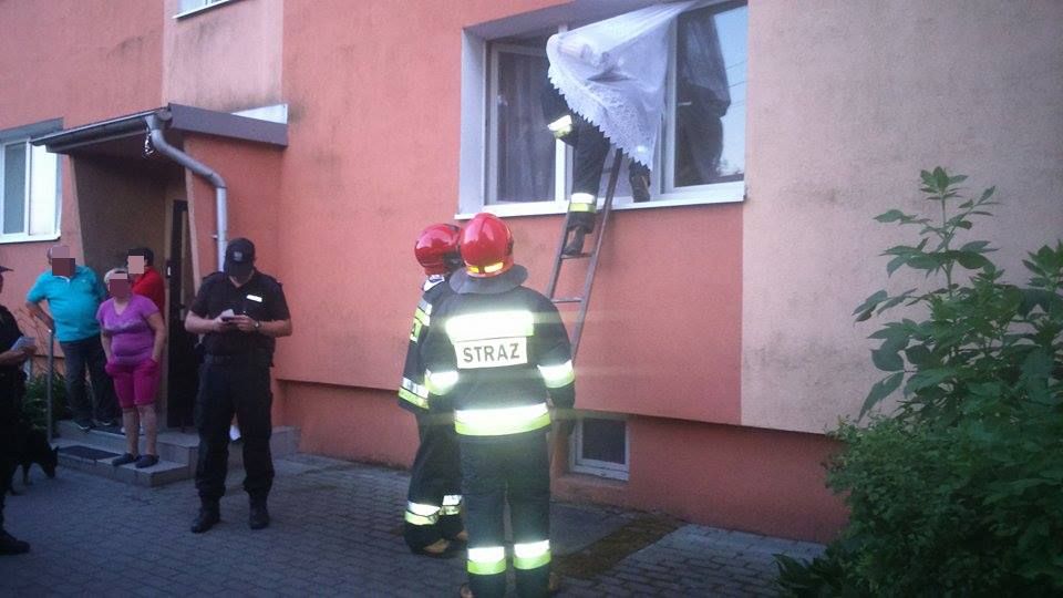 Interwencja strażaków na Zachodniej - Zdjęcie główne