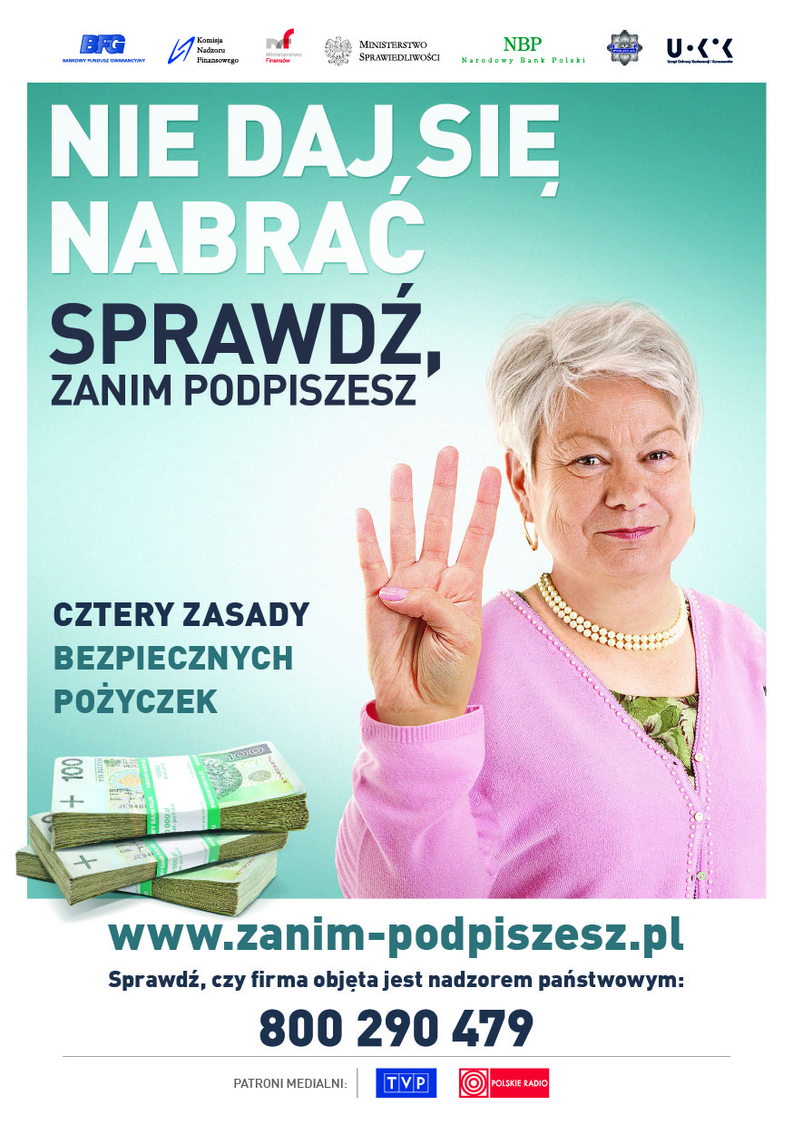 "Nie daj się nabrać. Sprawdź, zanim podpiszesz" - Zdjęcie główne