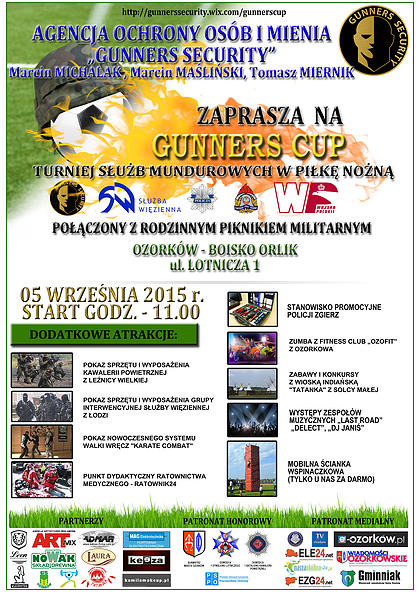 "Gunners Cup – 2015" - Zdjęcie główne