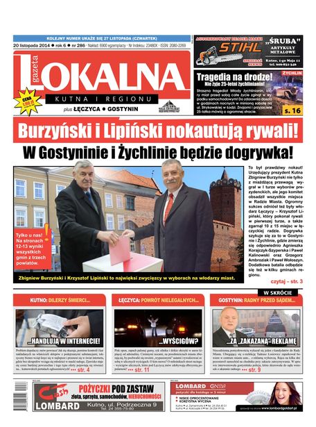 Czytaj nową Gazetę Lokalną! - Zdjęcie główne