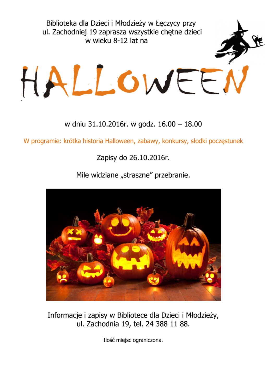 "Straszne" spotkanie w MiPBP - Zdjęcie główne