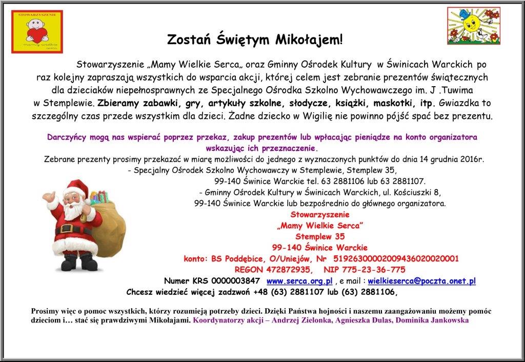 Zostań Świętym Mikołajem - Zdjęcie główne
