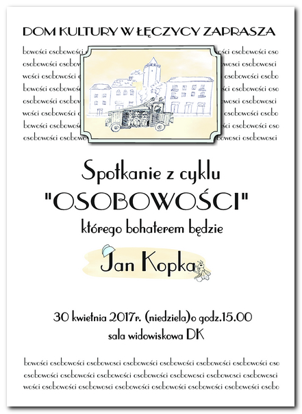 Spotkanie z Janem Kopką - Zdjęcie główne