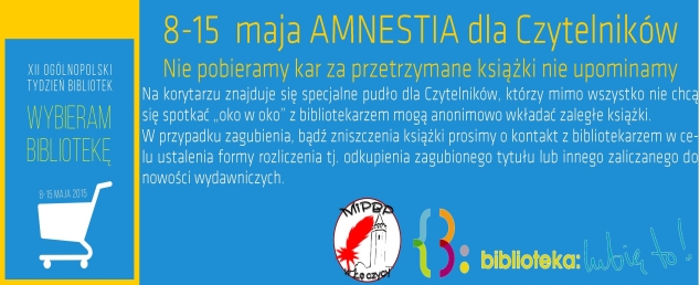 Trwa "Amnestia dla czytelników" - Zdjęcie główne