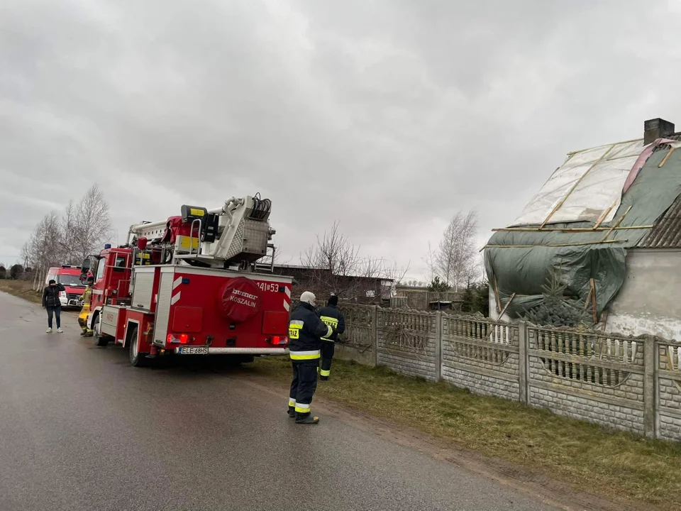 Nawałnica w powiecie łęczyckim. Strażacy interweniowali ponad 150 razy