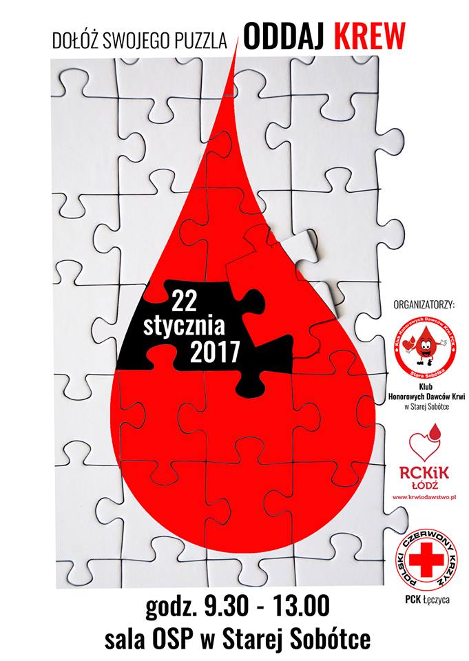 Dołóż swojego puzzla - oddaj krew - Zdjęcie główne