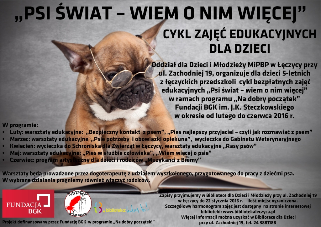 „Na dobry początek!” – „Psi świat – wiem o nim więcej” - Zdjęcie główne