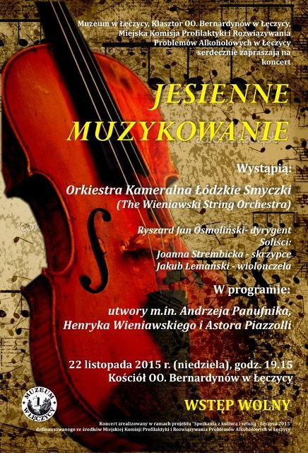 "Jesienne Muzykowanie" - Zdjęcie główne