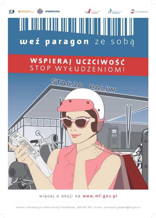 "Weź paragon ze sobą" - startuje akcja informacyjna Ministerstwa Finansów - Zdjęcie główne