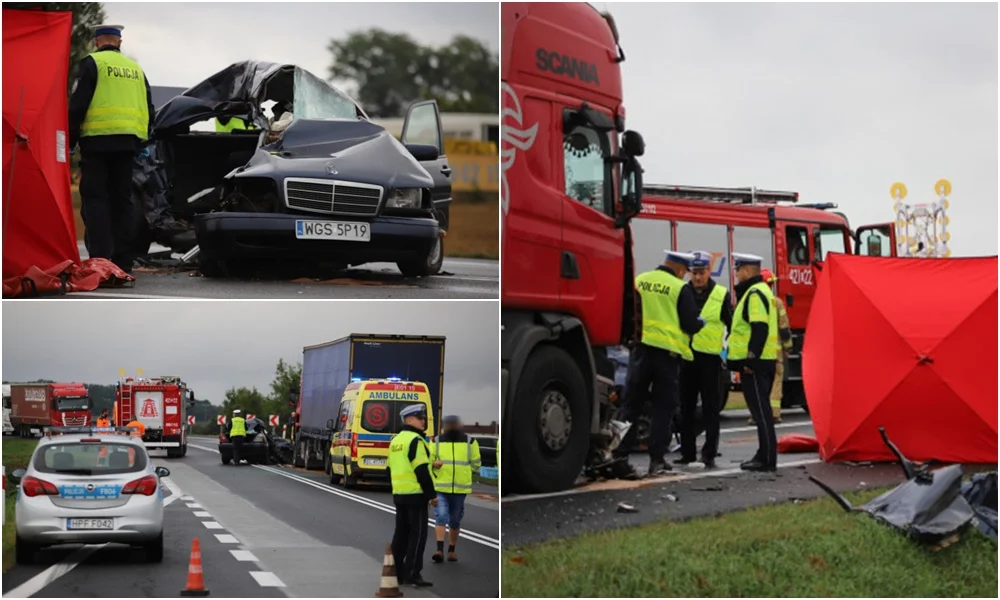 Tragiczny wypadek na drodze krajowej. Diagnosta samochodowy z zarzutami [ZDJĘCIA] - Zdjęcie główne